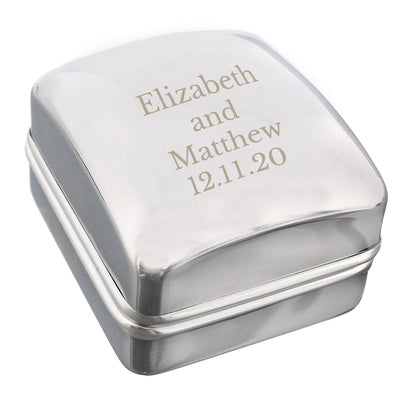 Personalised Ring Box - Shop Personalised Gifts