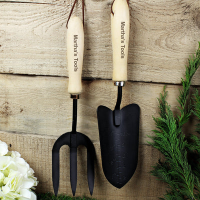 Personalised Fork & Trowel Set - Shop Personalised Gifts