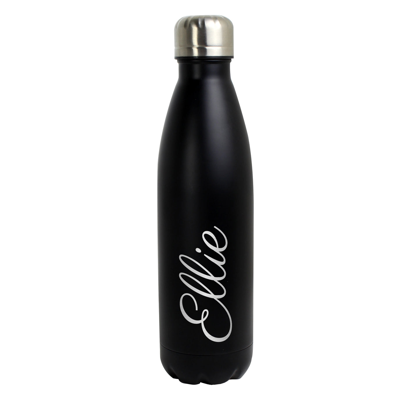 Personalised Black Metal Insulated Drinks Bottle - Shop Personalised Gifts