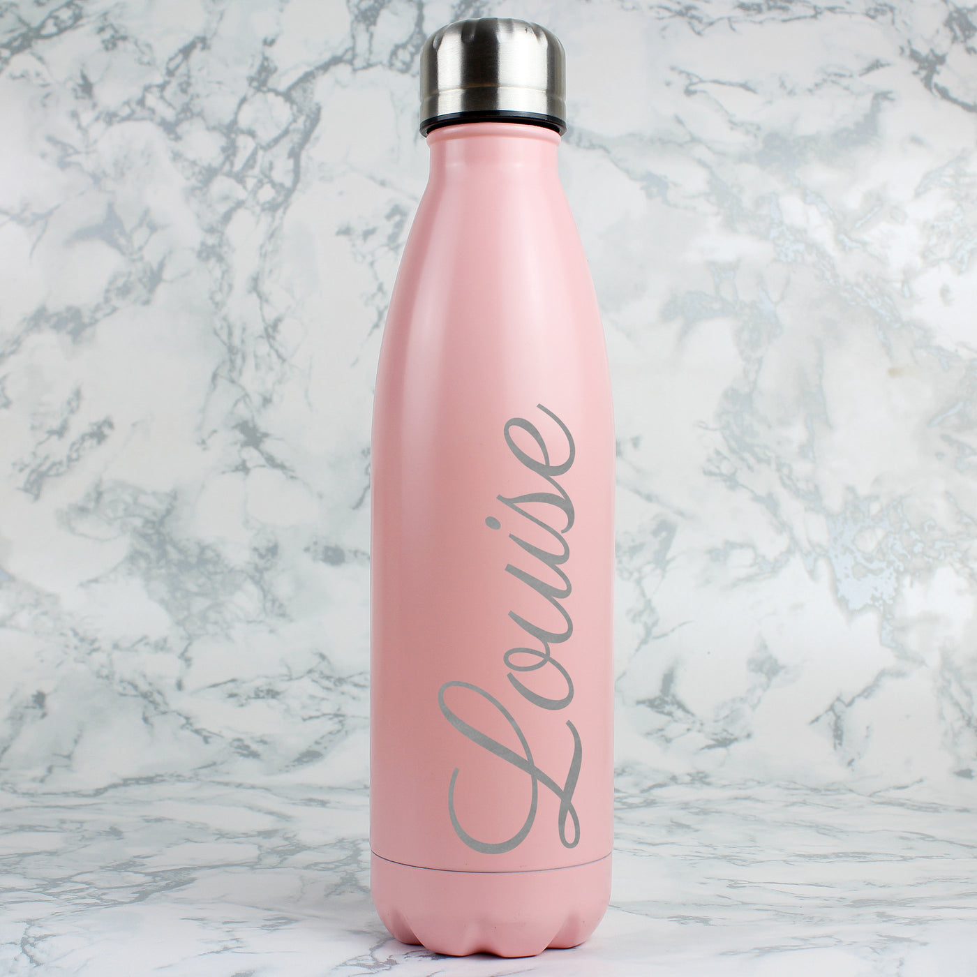 Personalised Pink Metal Insulated Drinks Bottle - Shop Personalised Gifts