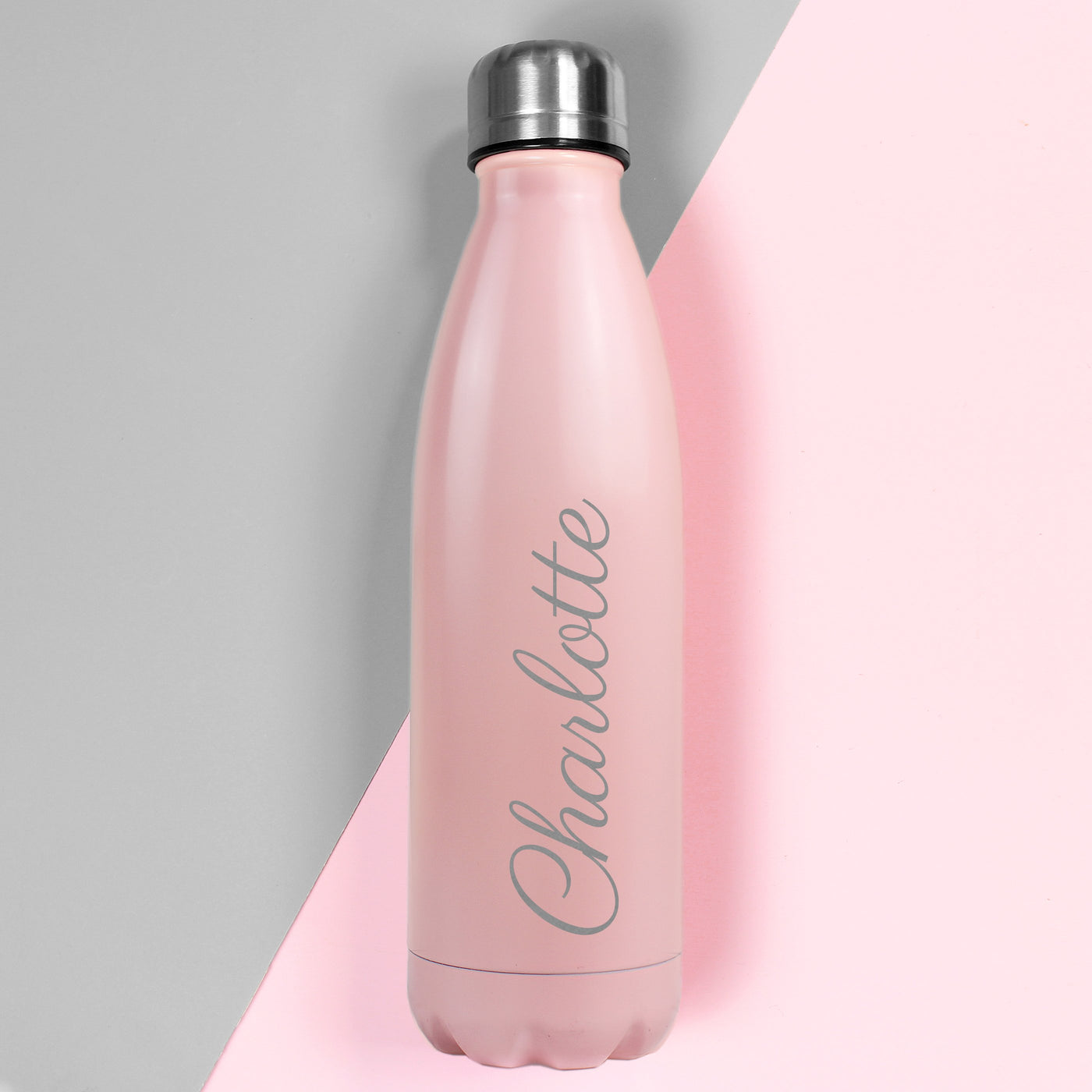 Personalised Pink Metal Insulated Drinks Bottle - Shop Personalised Gifts