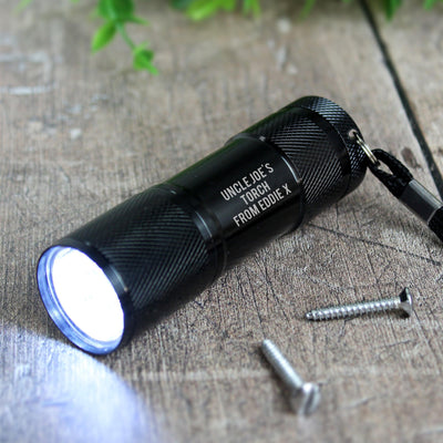 Personalised Free Text Mini Torch - Shop Personalised Gifts
