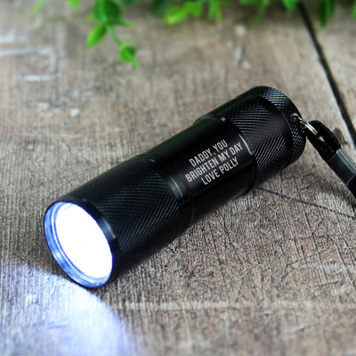 Personalised Free Text Mini Torch - Shop Personalised Gifts