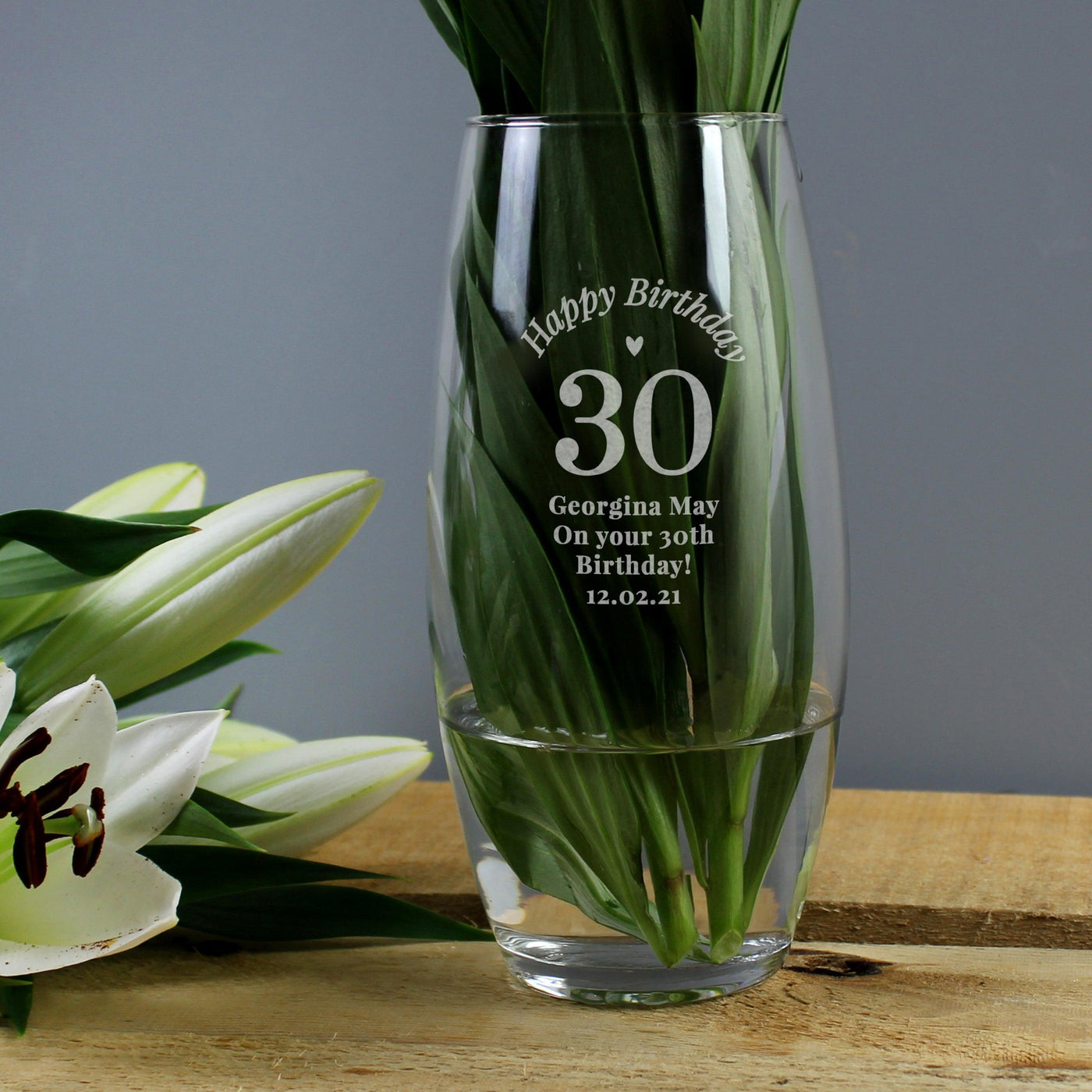 Personalised Happy Birthday Bullet Vase - Shop Personalised Gifts