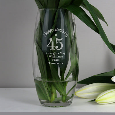 Personalised Happy Birthday Bullet Vase - Shop Personalised Gifts