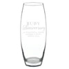 Personalised 'Ruby Anniversary' Glass Bullet Vase - Shop Personalised Gifts