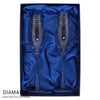 Personalised Hand Cut Heart Pair of Flutes with Gift Box - Shop Personalised Gifts