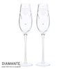 Personalised Hand Cut Little Hearts Pair of Flutes with Gift Box - Shop Personalised Gifts