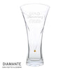 Personalised Gold Anniversary Large Hand Cut Diamante Heart Vase - Shop Personalised Gifts