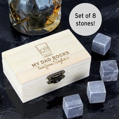 Personalised On The Rocks Cooling Stones - Shop Personalised Gifts