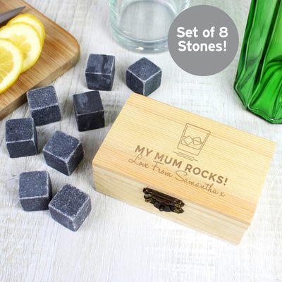 Personalised On The Rocks Cooling Stones - Shop Personalised Gifts