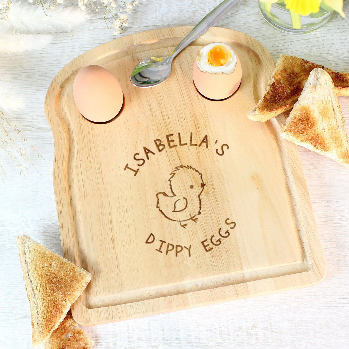 Personalised Chick Egg & Toast Board - Shop Personalised Gifts