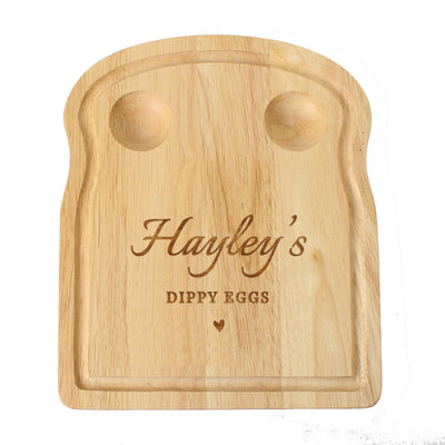 Personalised Heart Egg & Toast Board - Shop Personalised Gifts