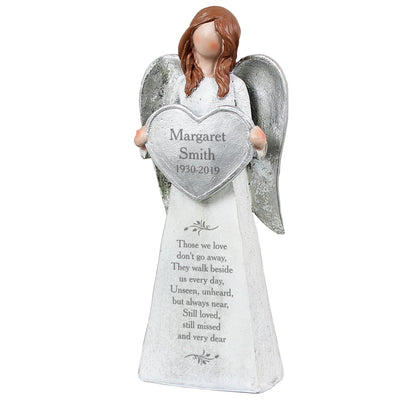 Personalised Memorial Angel Resin Ornament - Shop Personalised Gifts