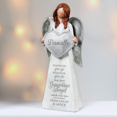 Personalised Guardian Angel Memorial Resin Ornament - Shop Personalised Gifts