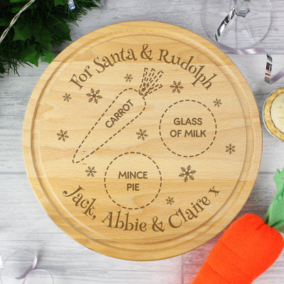 Personalised Christmas Eve Mince Pie Board - Shop Personalised Gifts