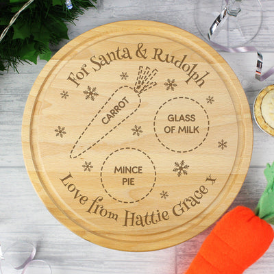 Personalised Christmas Eve Mince Pie Board - Shop Personalised Gifts