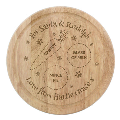 Personalised Christmas Eve Mince Pie Board - Shop Personalised Gifts