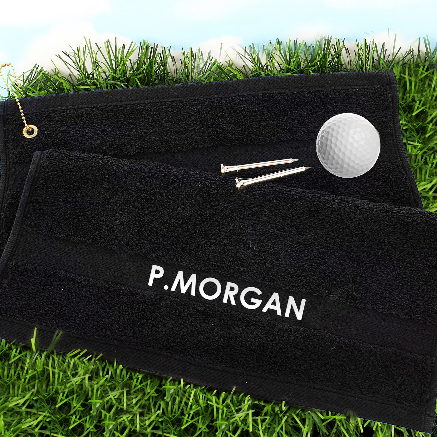 Personalised Golf Towel - Shop Personalised Gifts