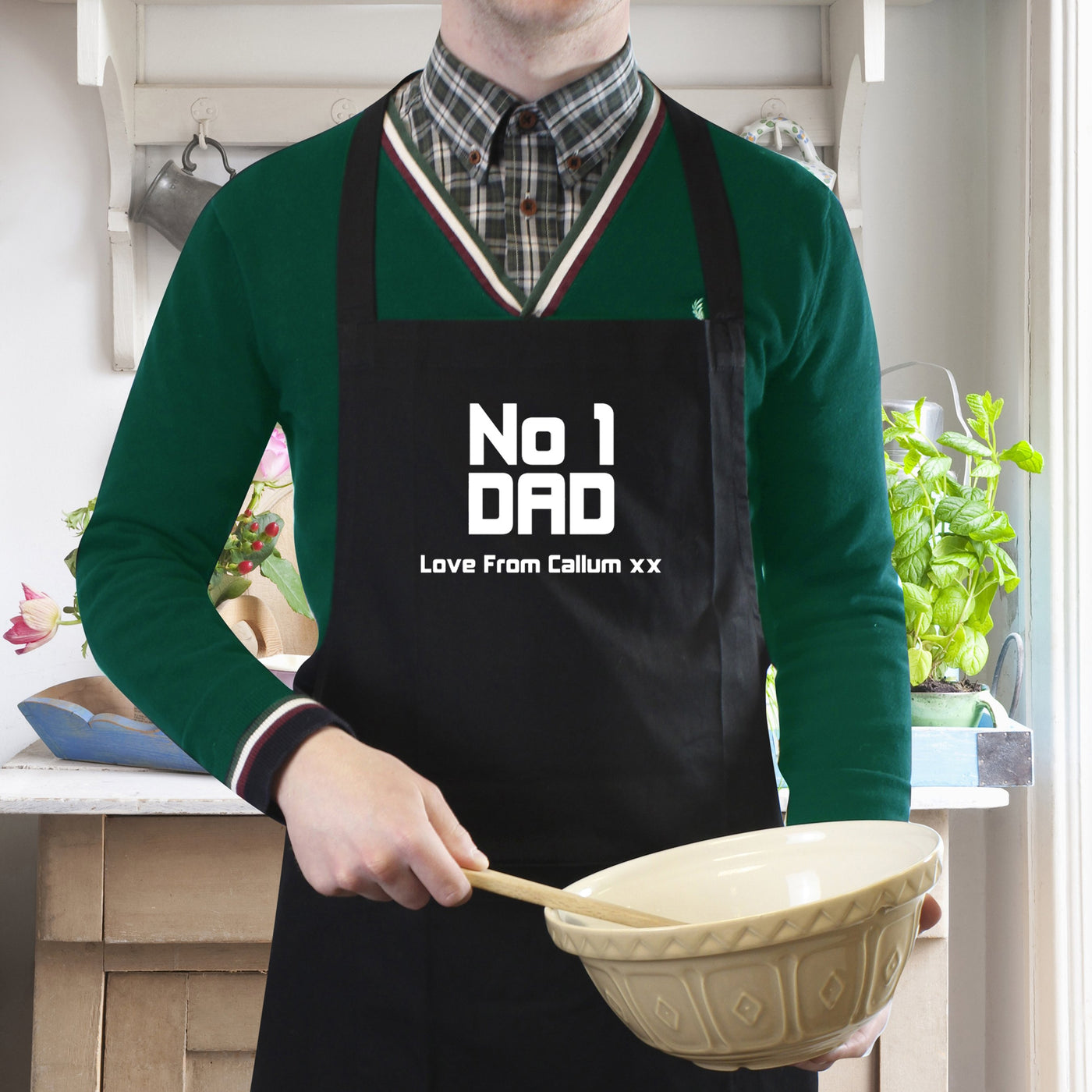 Personalised No1 Dad Apron - Shop Personalised Gifts