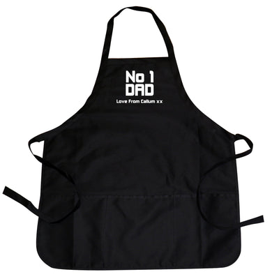 Personalised No1 Dad Apron - Shop Personalised Gifts