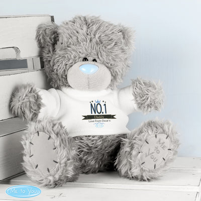 Personalised Me to You Teddy Bear with No.1 T-Shirt - Shop Personalised Gifts