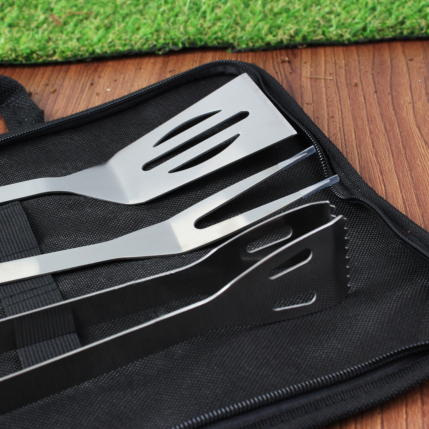 Personalised Classic Stainless Steel BBQ Kit - Shop Personalised Gifts