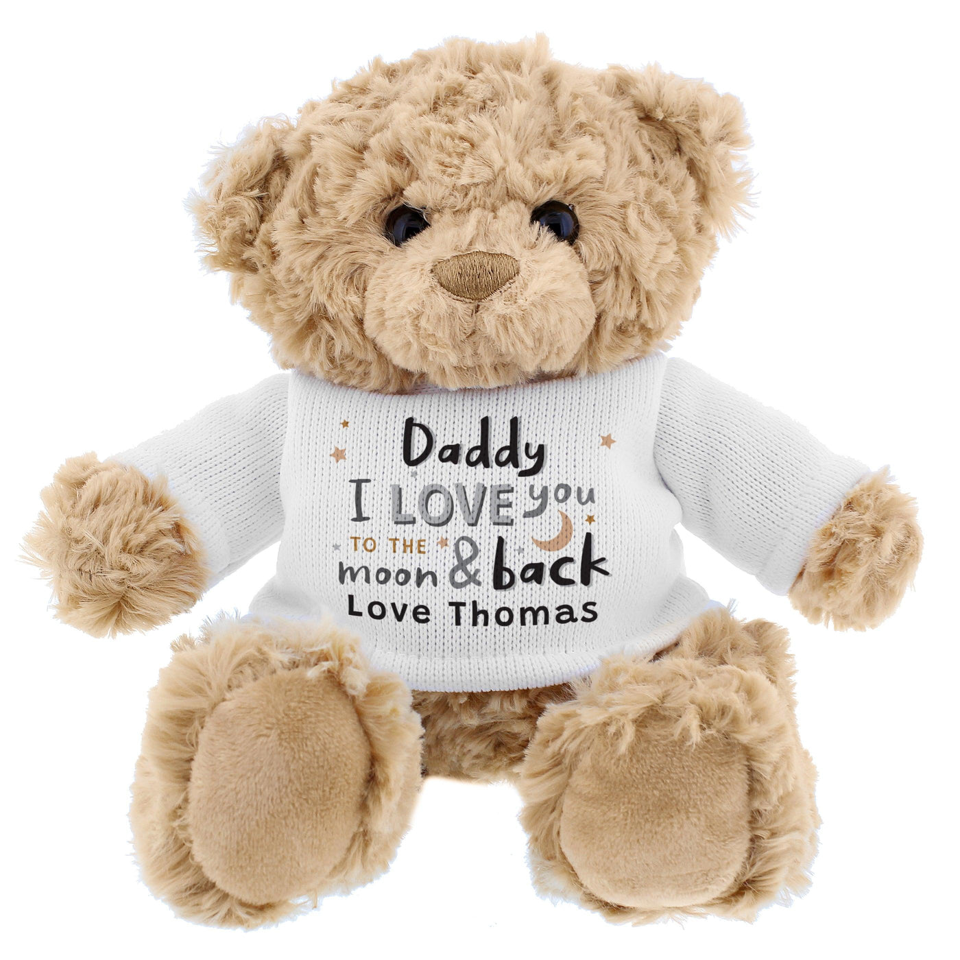 Personalised To the Moon and Back Teddy Bear - Shop Personalised Gifts