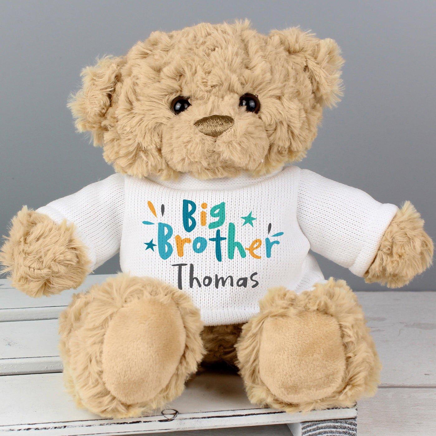 Personalised Big Brother Teddy Bear - Shop Personalised Gifts