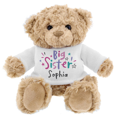 Personalised Big Sister Teddy Bear - Shop Personalised Gifts