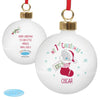 Personalised Tiny Tatty Teddy My 1st Christmas Stocking Bauble - Shop Personalised Gifts