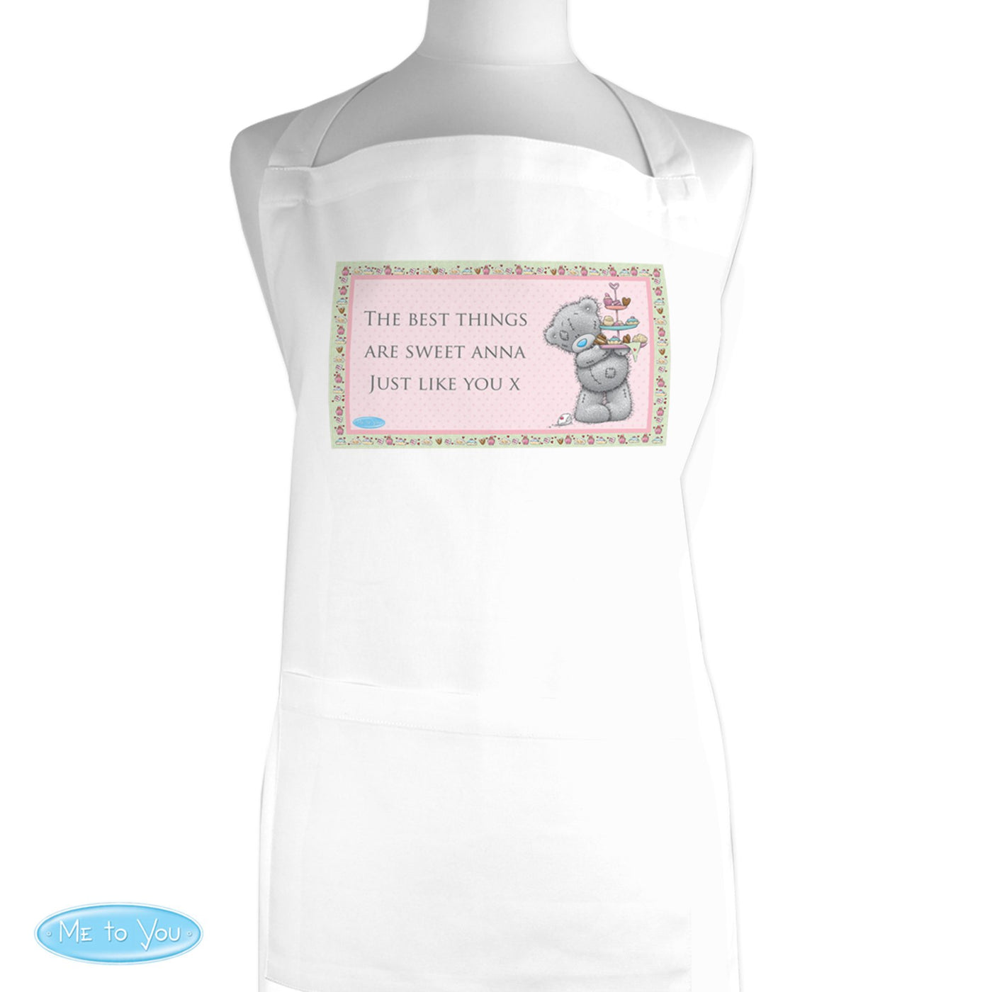 Personalised Me To You Cupcake Apron - Shop Personalised Gifts