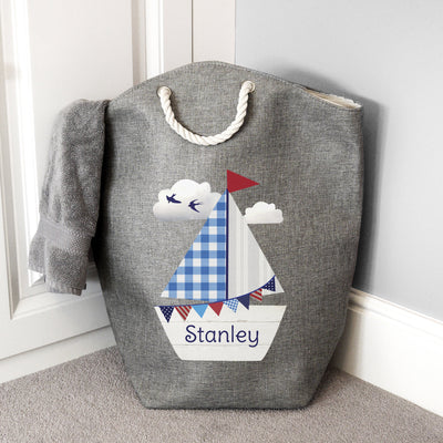 Personalised Sailboat Storage Bag - Shop Personalised Gifts