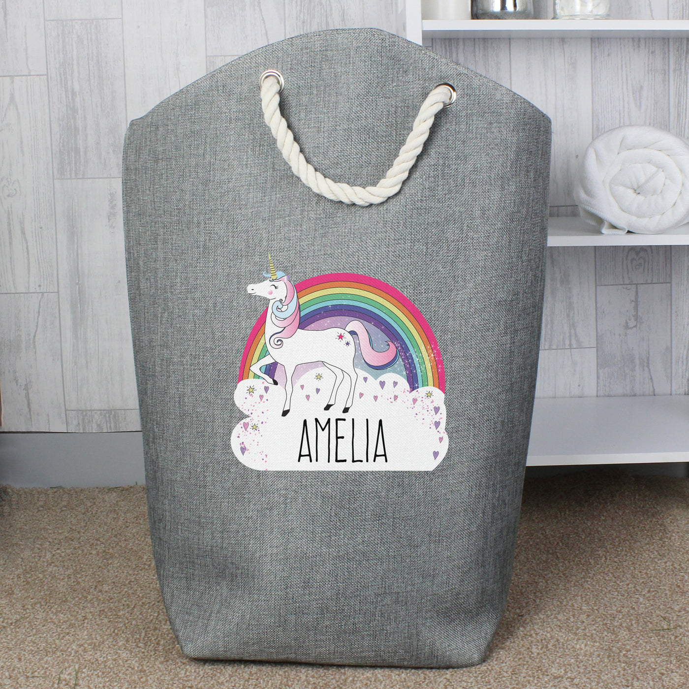 Personalised Unicorn Storage Bag - Shop Personalised Gifts