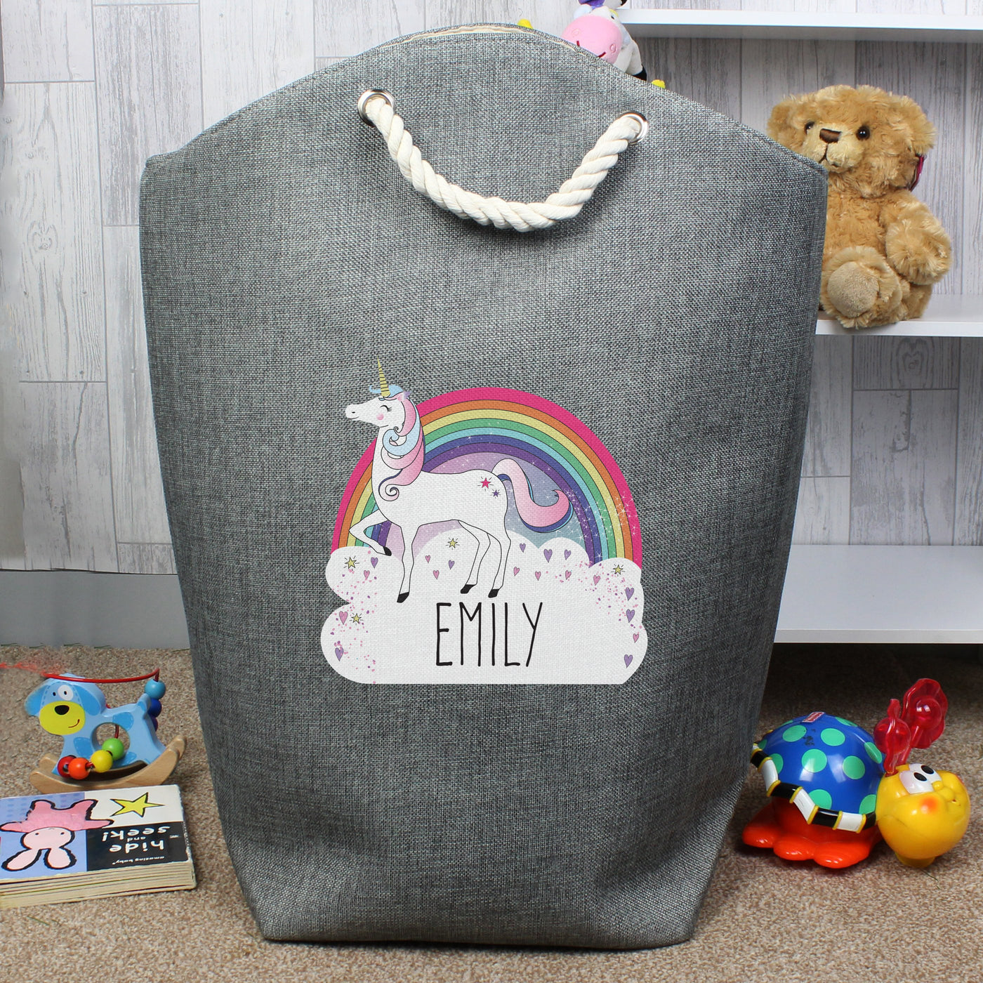 Personalised Unicorn Storage Bag - Shop Personalised Gifts