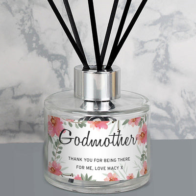 Personalised Floral Sentimental Reed Diffuser - Shop Personalised Gifts