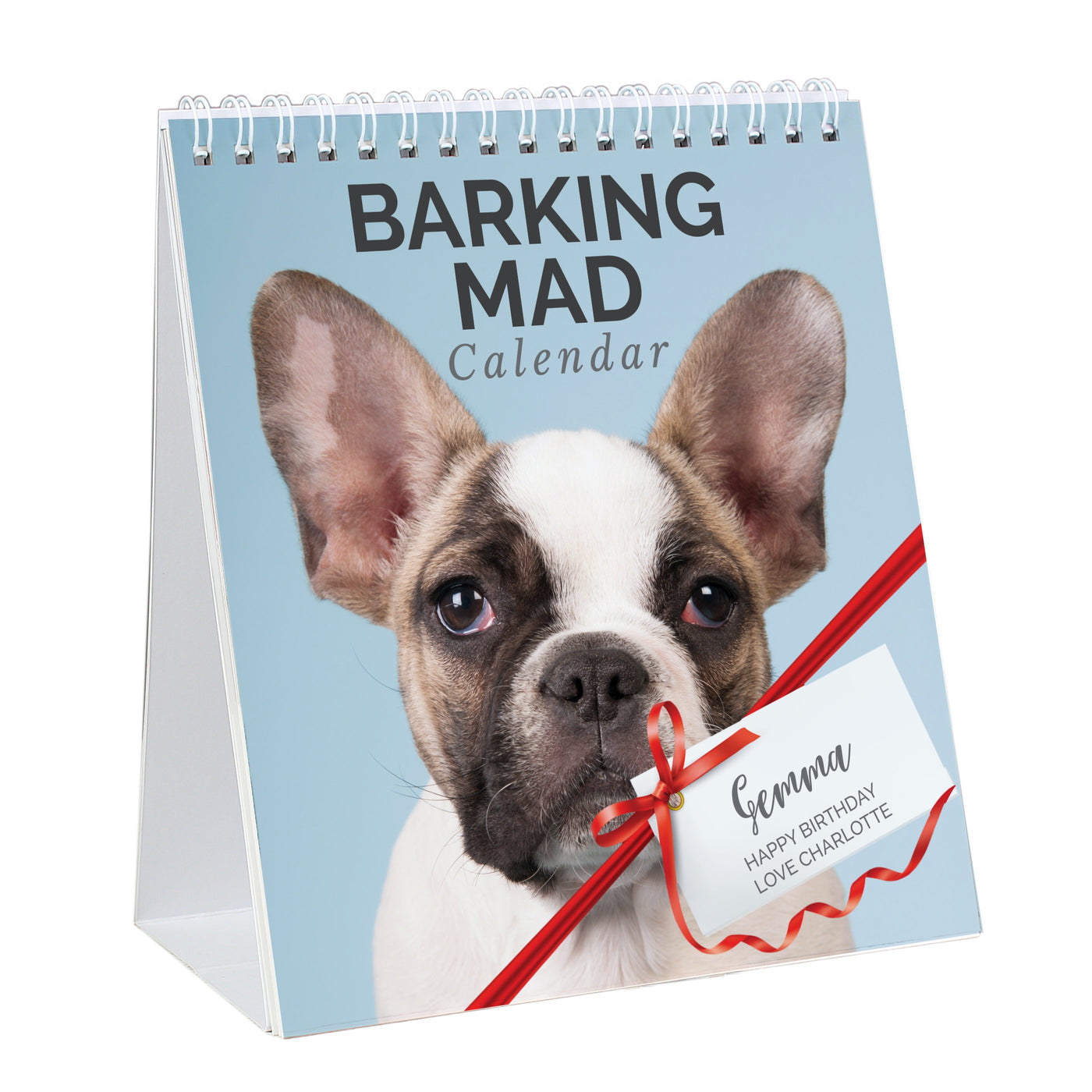 Personalised Barking Mad Dog Desk Calendar - Shop Personalised Gifts