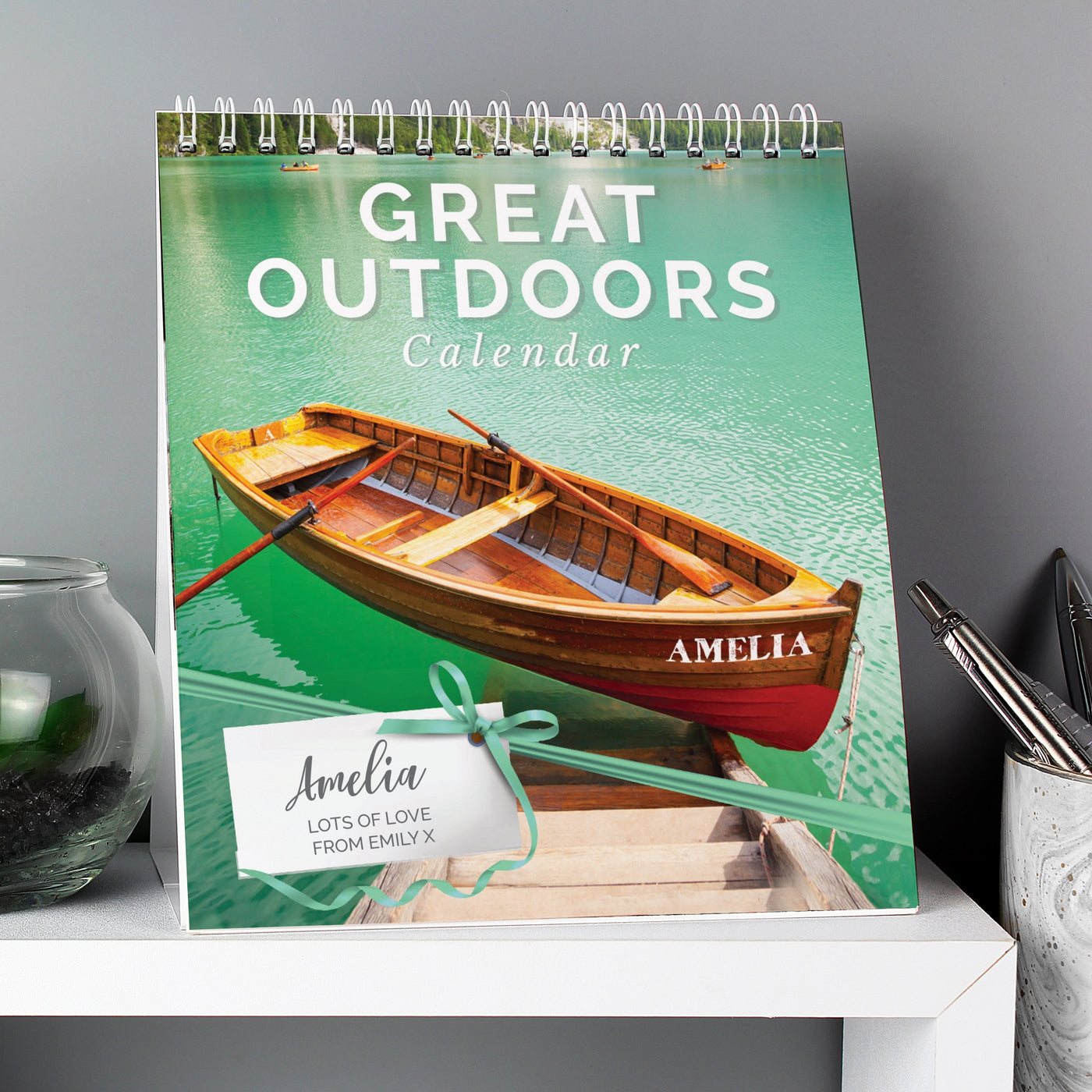 Personalised Outdoors Desk Calendar - Shop Personalised Gifts