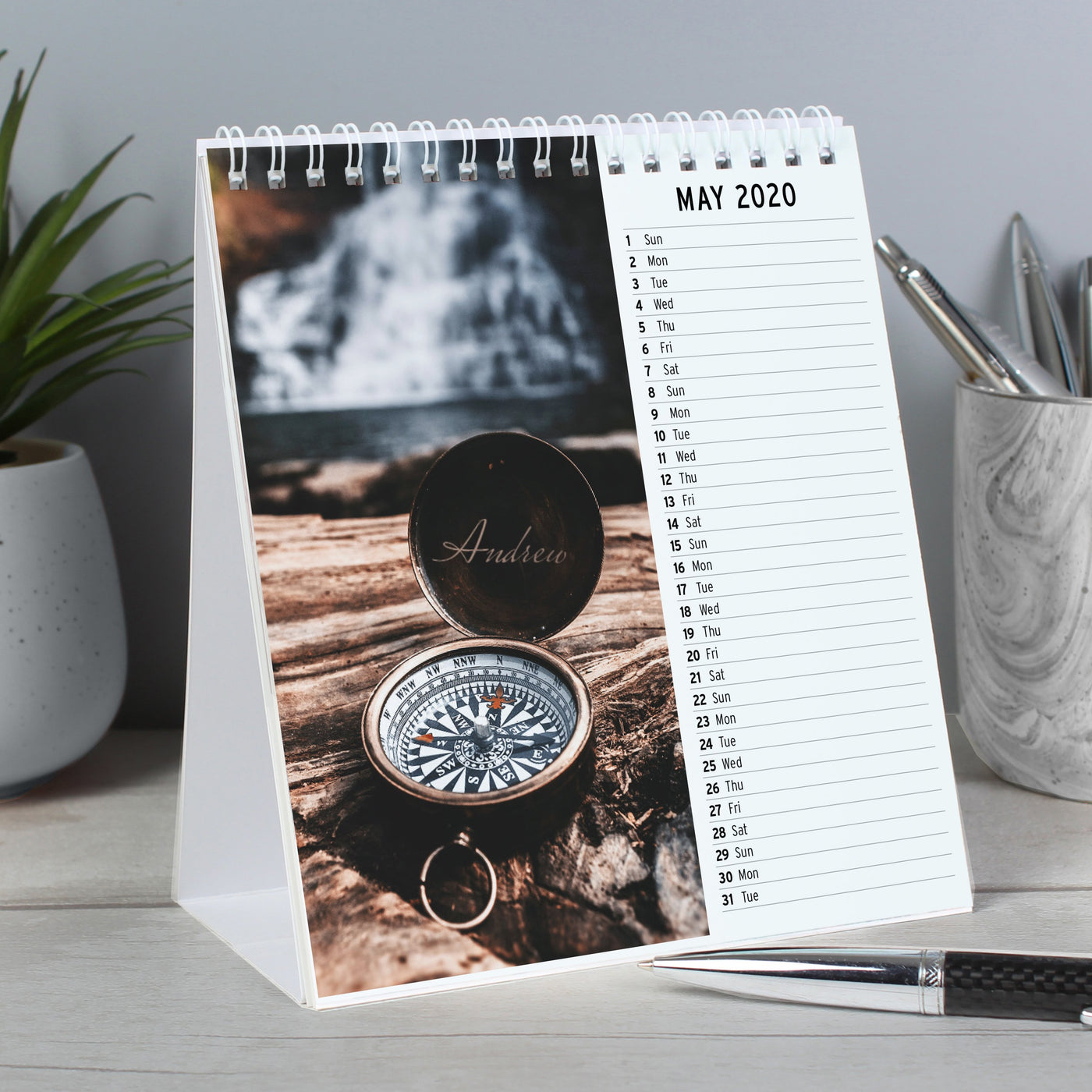 Personalised Outdoors Desk Calendar - Shop Personalised Gifts