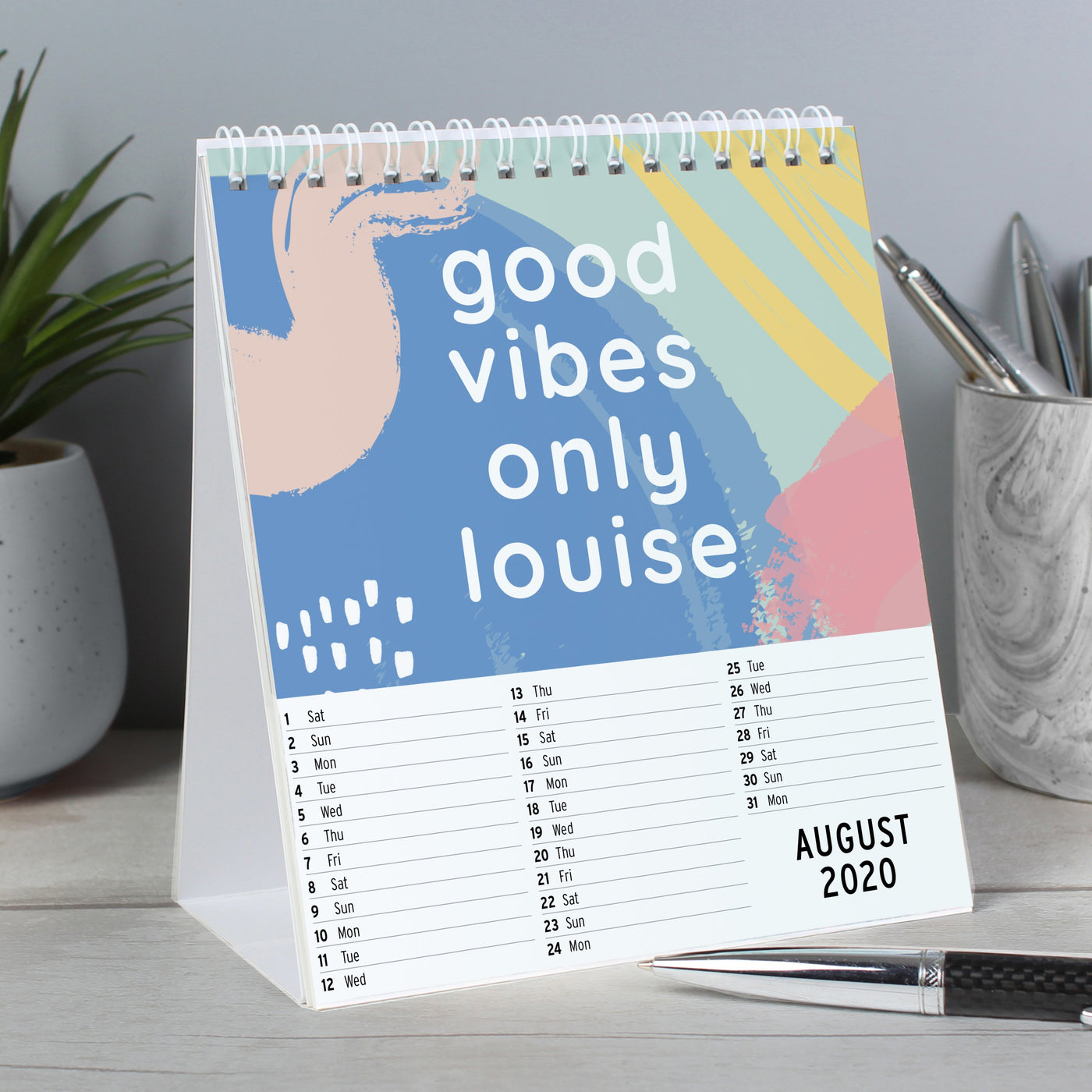 Personalised Motivational Quotes Desk Calendar - Shop Personalised Gifts