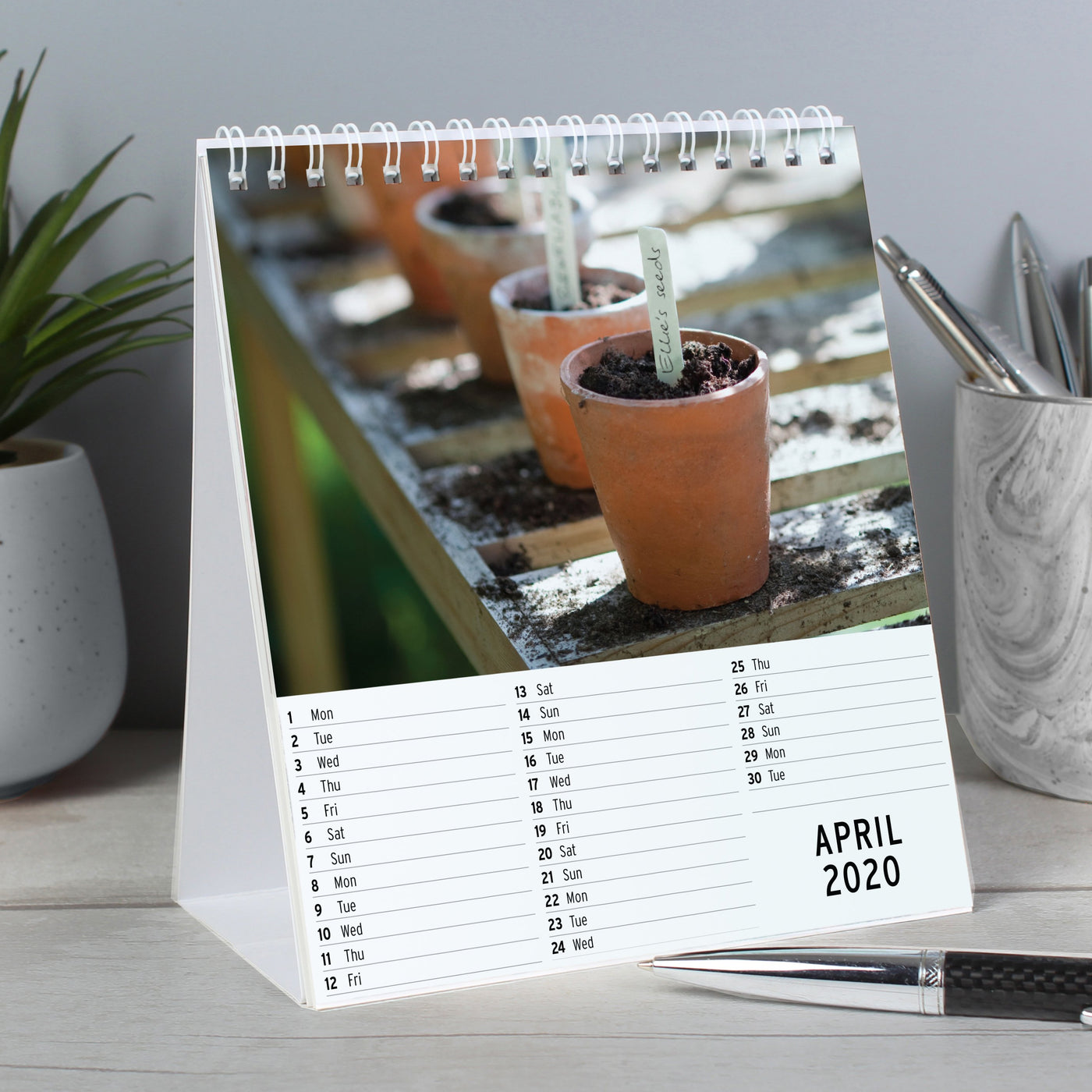 Personalised Gardening Desk Calendar - Shop Personalised Gifts