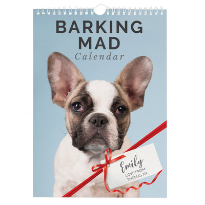 Personalised A4 Barking Mad Calendar - Shop Personalised Gifts