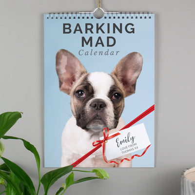 Personalised A4 Barking Mad Calendar - Shop Personalised Gifts