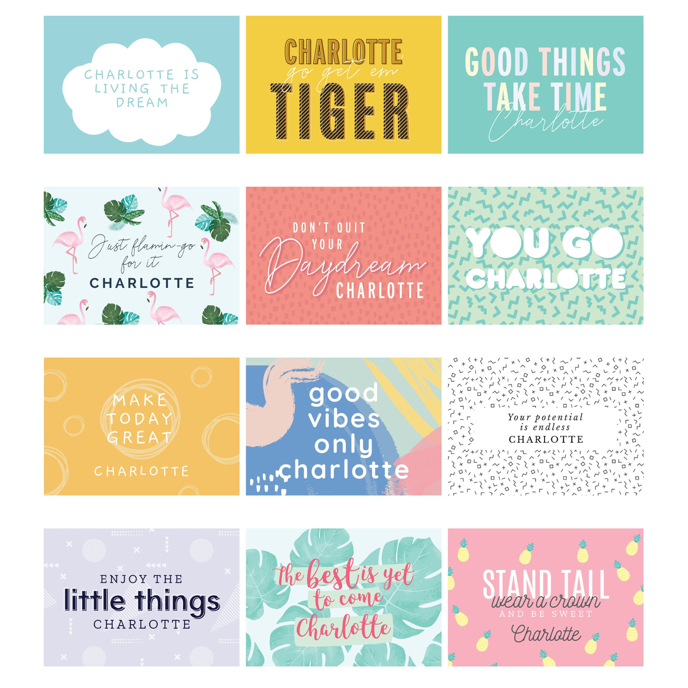 Personalised A4 Motivational Quotes Calendar - Shop Personalised Gifts