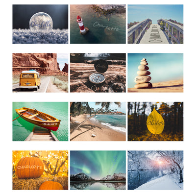 Personalised A4 Great Outdoors Calendar - Shop Personalised Gifts