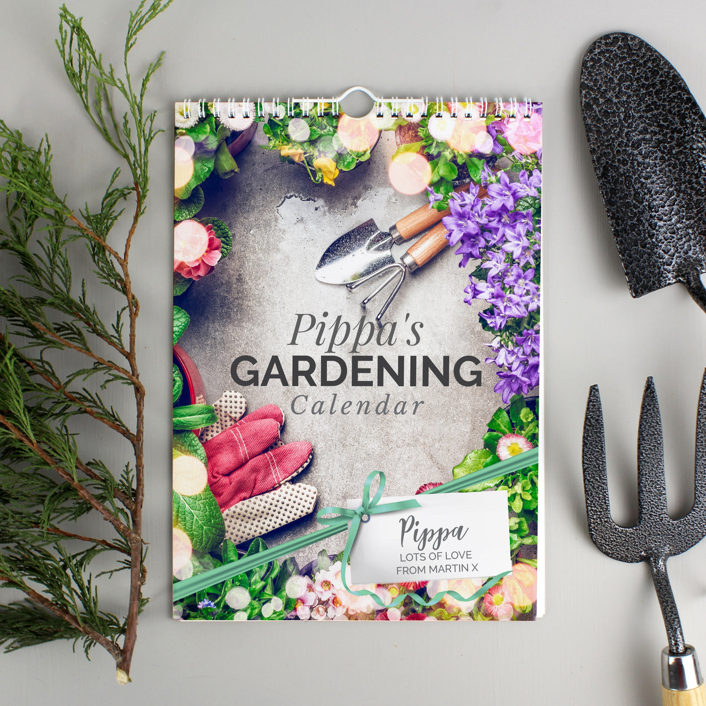 Personalised A4 Gardening Calendar - Shop Personalised Gifts