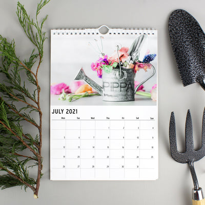 Personalised A4 Gardening Calendar - Shop Personalised Gifts