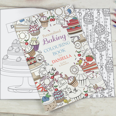 Personalised Baking Colouring Book - Shop Personalised Gifts