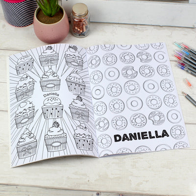 Personalised Baking Colouring Book - Shop Personalised Gifts