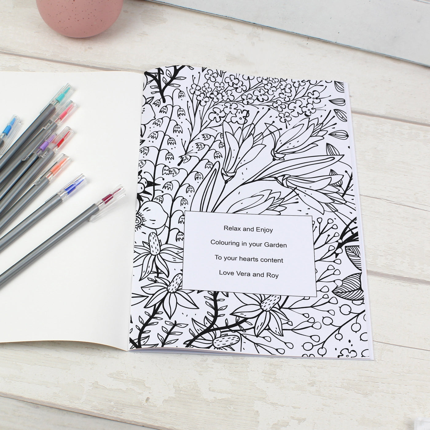 Personalised Gardening Colouring Book - Shop Personalised Gifts